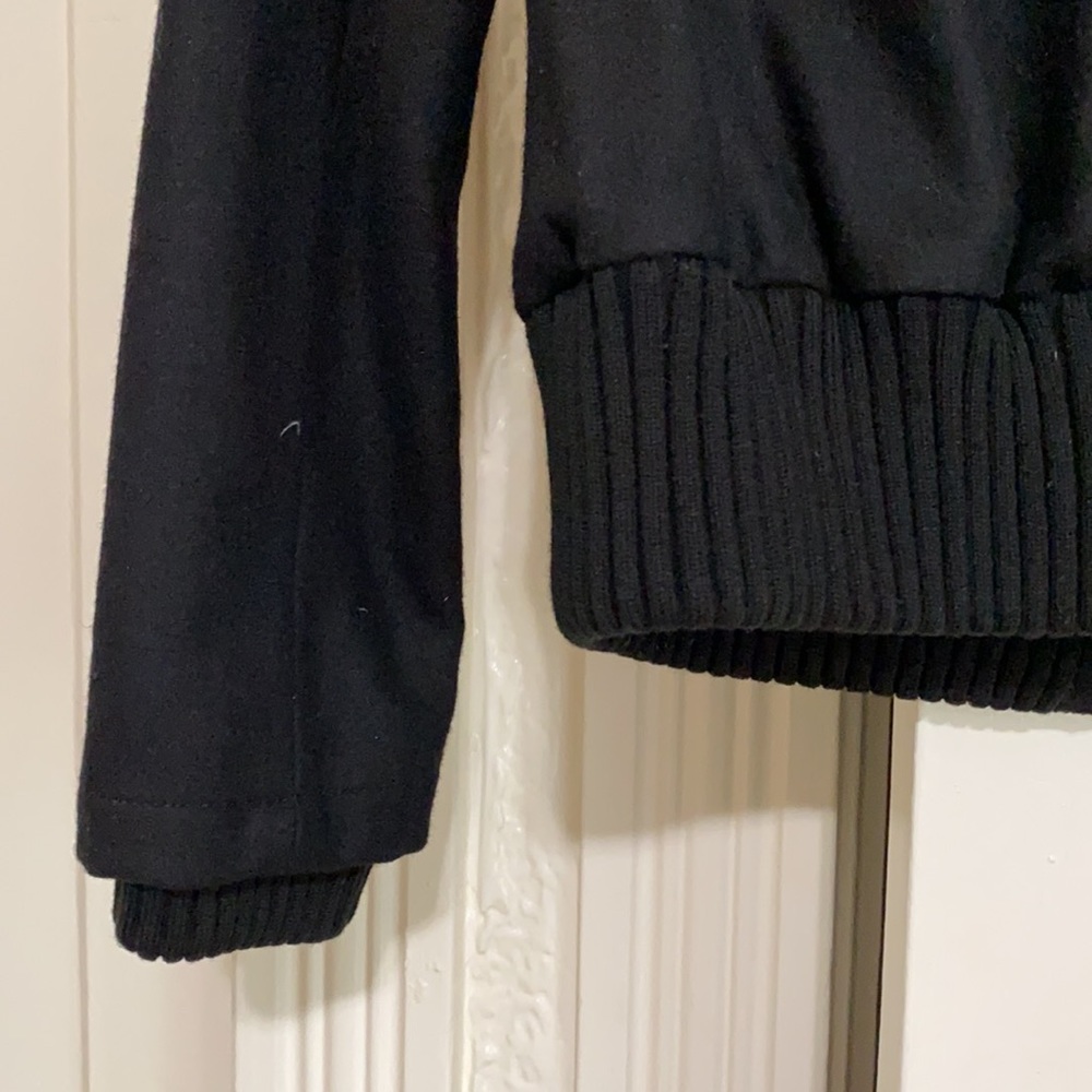 Black Zara Bomber Jacket - Picture 5 of 6
